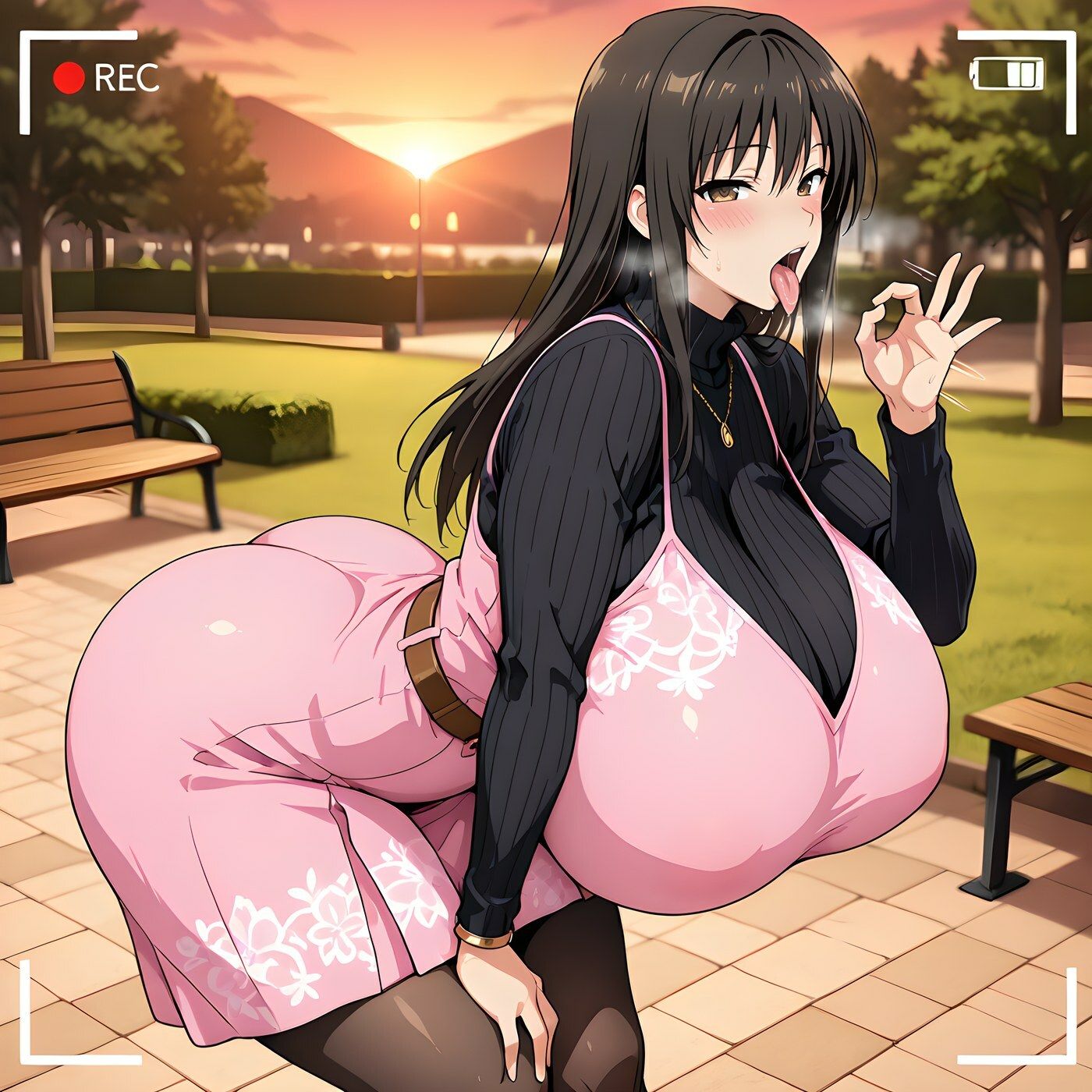 枯れ専爆乳ゆ◯お爺ちゃん達との性活 画像4