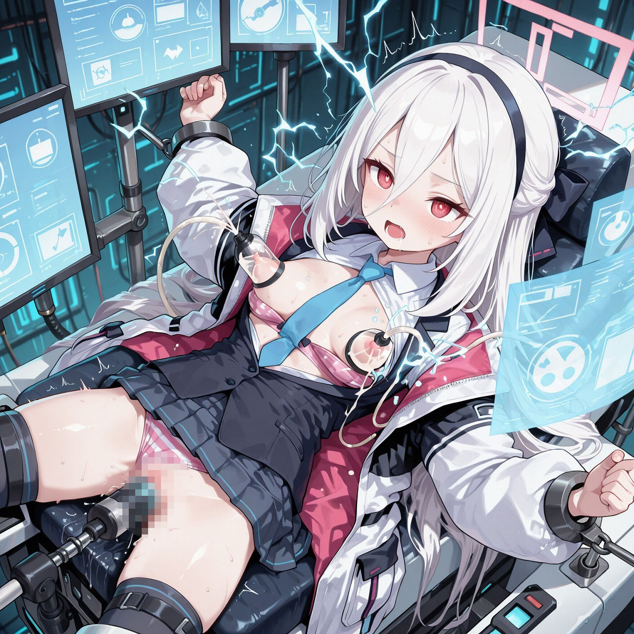 Fan fiction ブルアカ 天〇ケイ機械編 サンプル画像 5