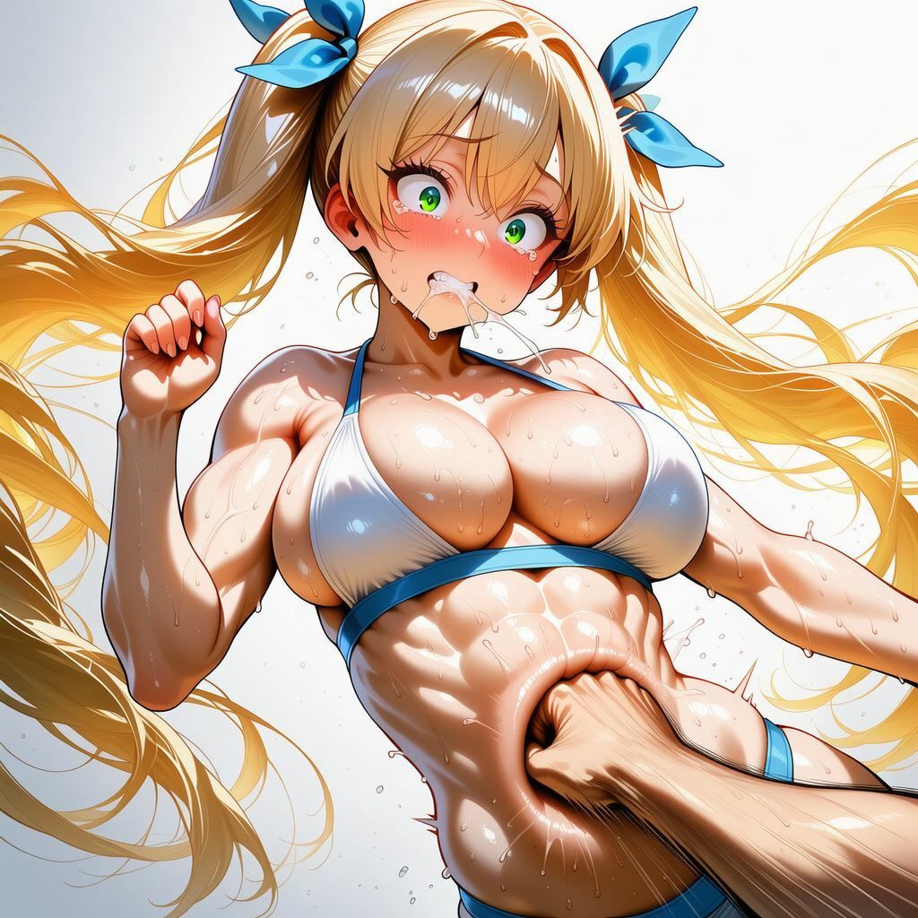 教室の標的 〜腹部への執着〜  Leona Valentia 被虐の体育着 画像7