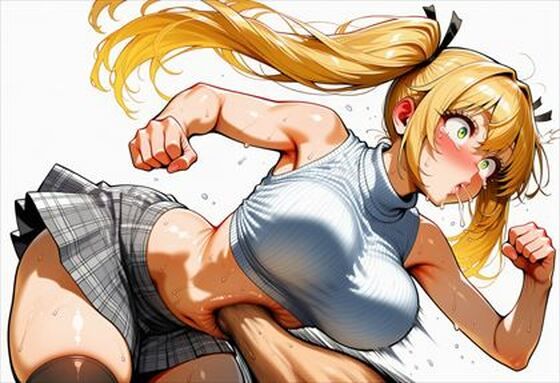 教室の標的 〜腹部への執着〜  Leona Valentia 被虐の体育着