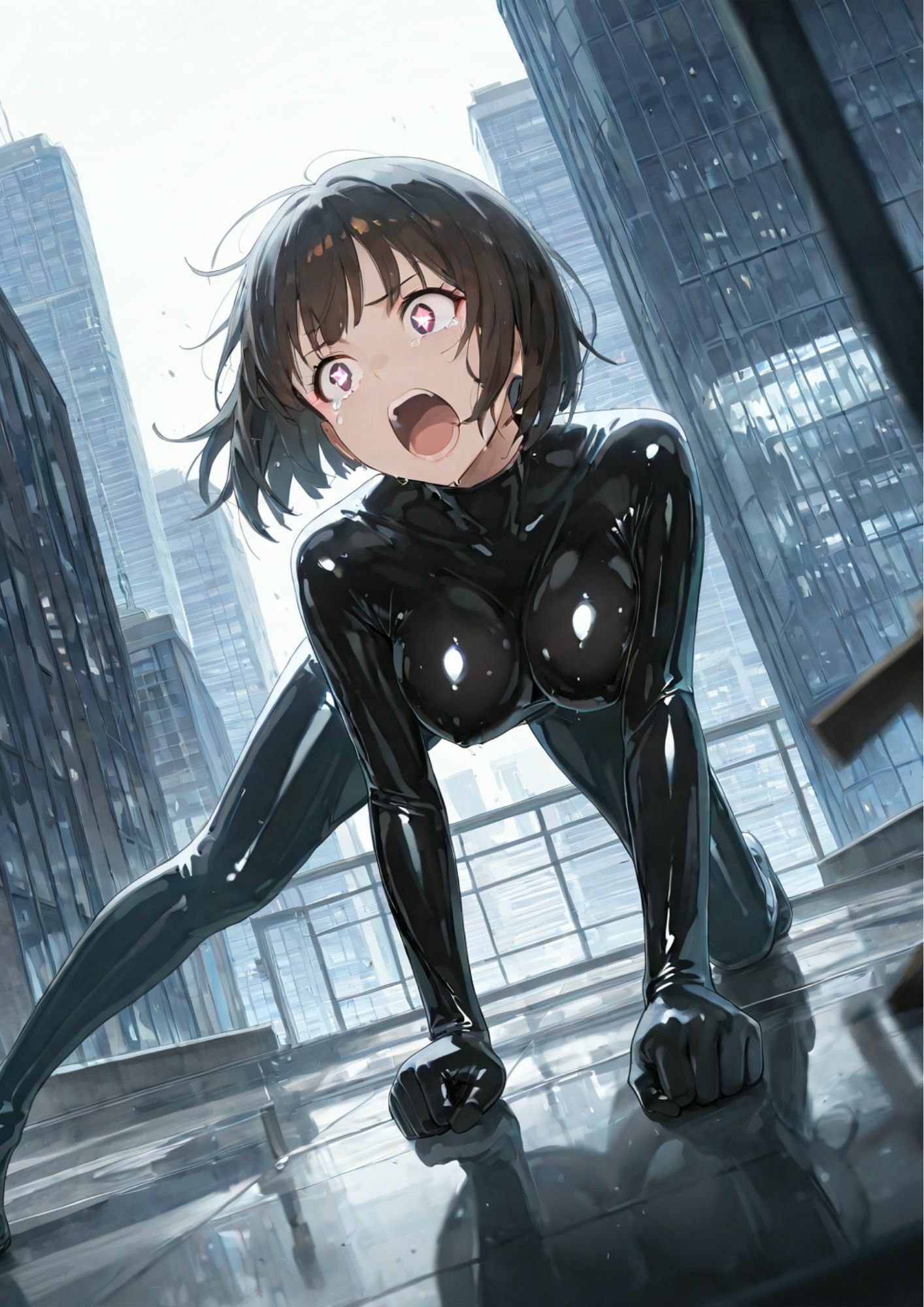 潜入失敗！弱虫捜査官 あっさり捕まってエロ尋問 犯●れ搾乳され、 最後は土下座で許しを乞う 画像1