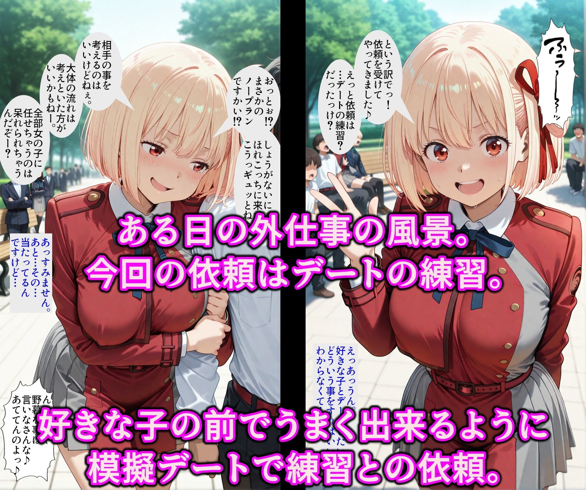 洗脳マシンでスケベにいいなり！！ドスケベリコリスのエッチなお仕事♪淫乱チンポケースはご主人様に発情中 画像2