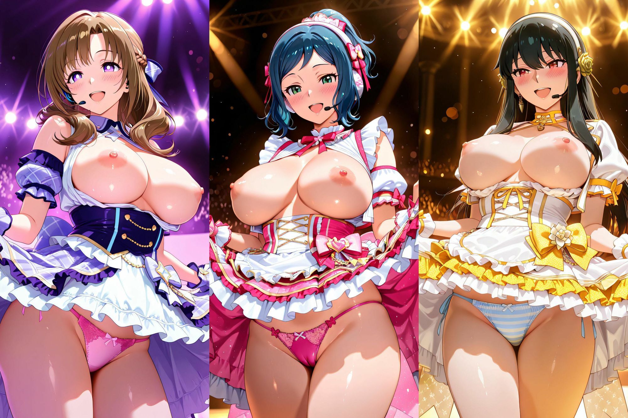 人妻アイドルの絶頂中出しライブ2 画像1