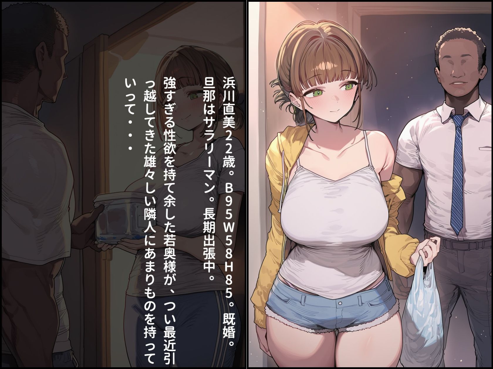 爆乳妻団地妻の性事情お隣さん編 画像1