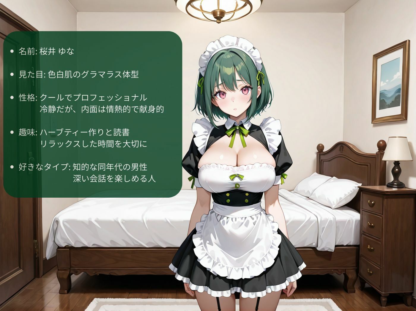 あまあま巨乳JKメイドの濃密ご奉仕タイム(はーと)【120fps/AI高画質】 画像7