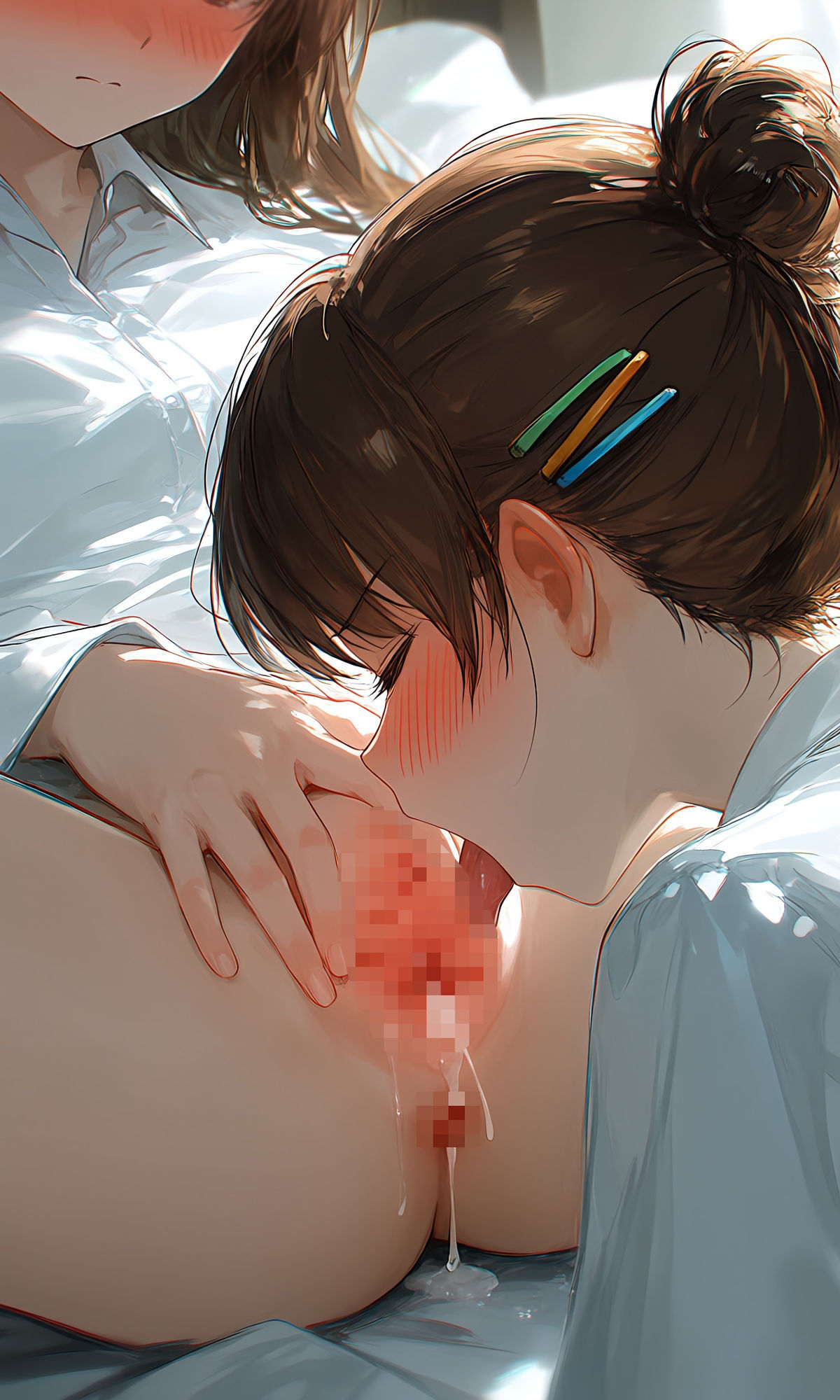 【百合】【クンニ】至近距離で味わい尽くす 画像4