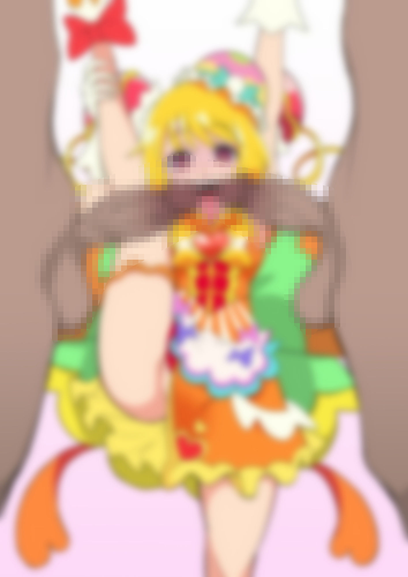 「デリシャスパーティ（はーと）プリ〇ュア」〇ュアヤムヤム