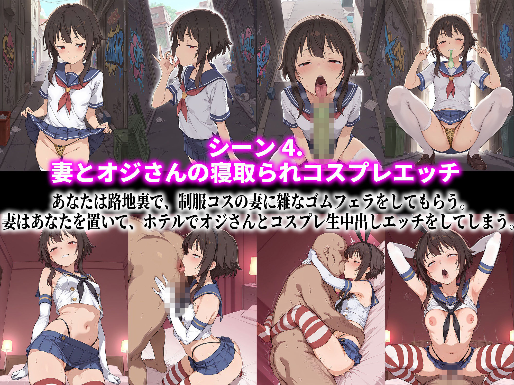 【純愛寝取らせ】愛する彼女め●みんを寝取らせたら 〜取り返しがつかない最悪の寝取らせプレイ〜6