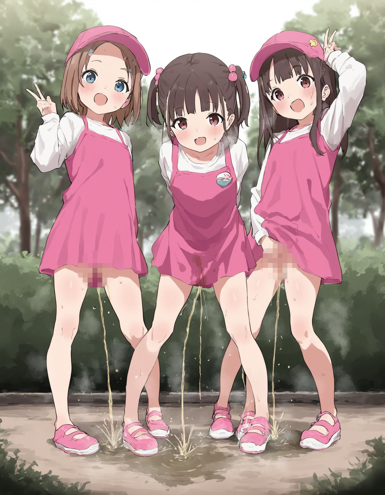 恥ずかしいのに我慢できないお漏らし噴射〜びしょ濡れ失禁500連発〜 画像2