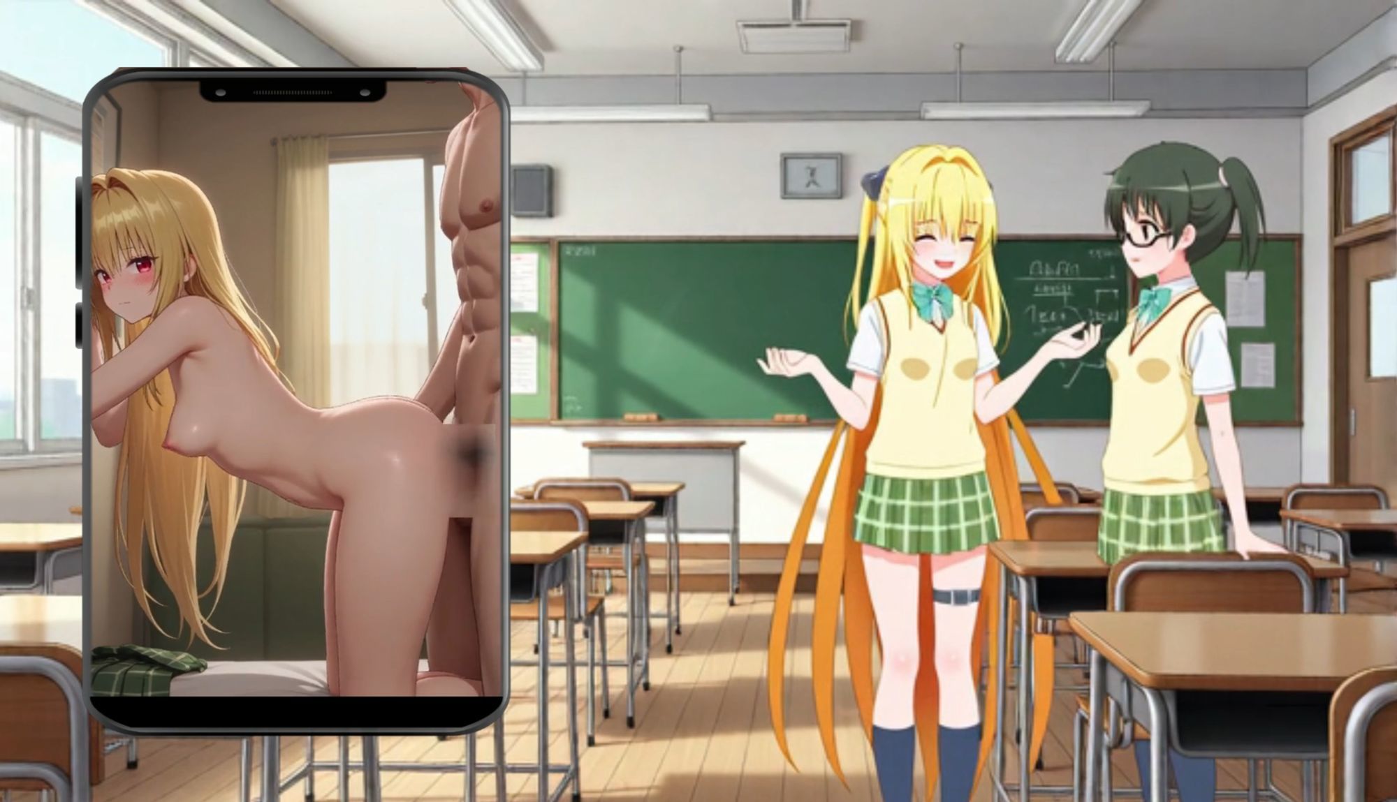 背徳ハメ撮り鑑賞！とらぶる～ヤミ～1