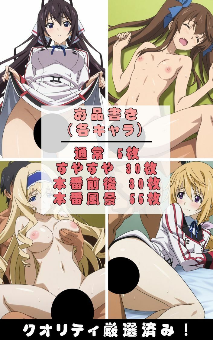 『IS 〈イ●フィニット・ストラトス〉』ヒロイン脱がしてみた ムキムキ色黒モブがヤリたい放題 スマホでも見やすい縦型 シチュエーション＆クオリティ厳選済み480枚！ 画像1