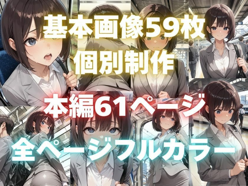 露出妄想はとめられない…クミの妄想3〜電車通勤編〜後編 画像5