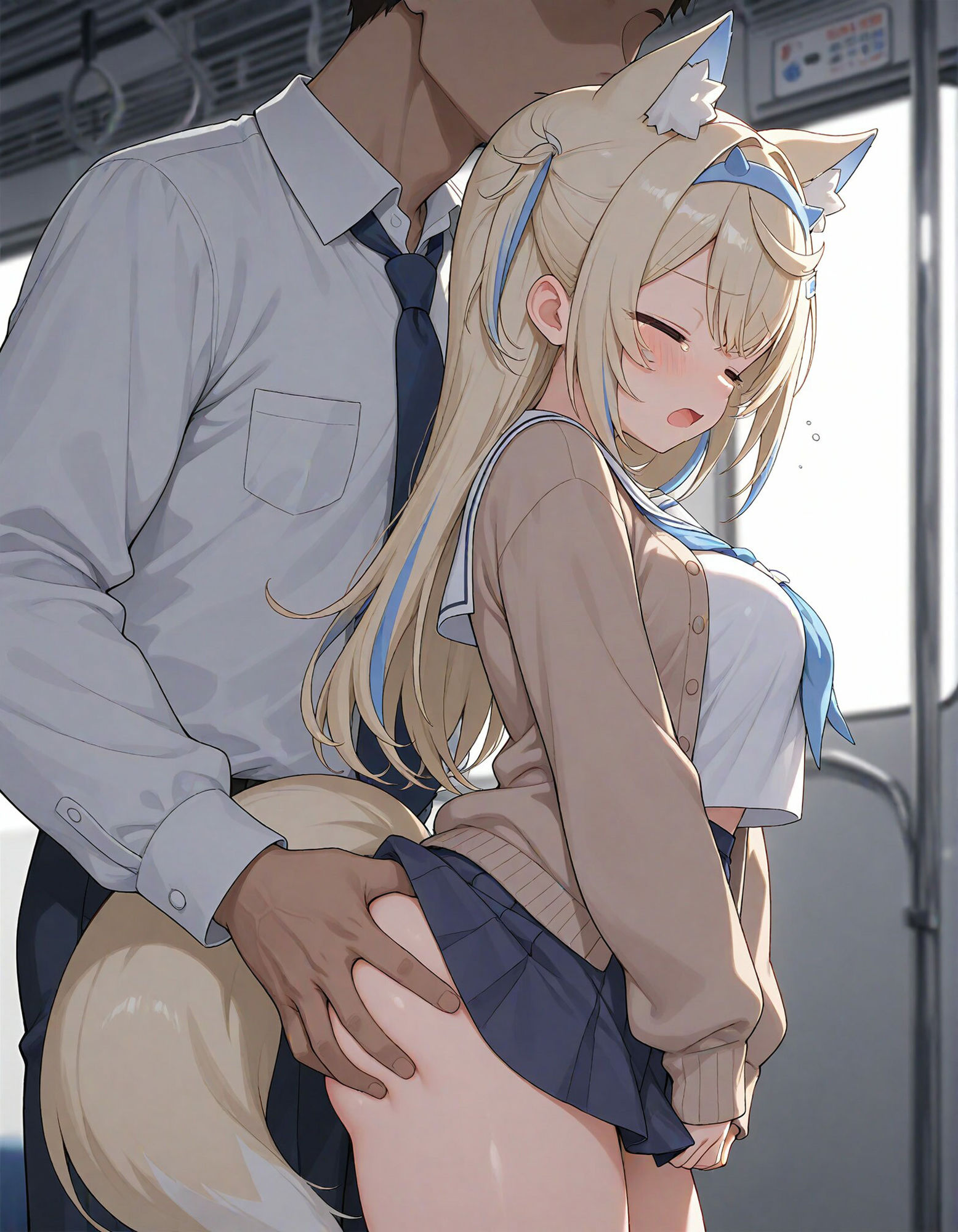 痴●電車 犯●れた少女 フ●ワ・アビスガ●ド編 画像5