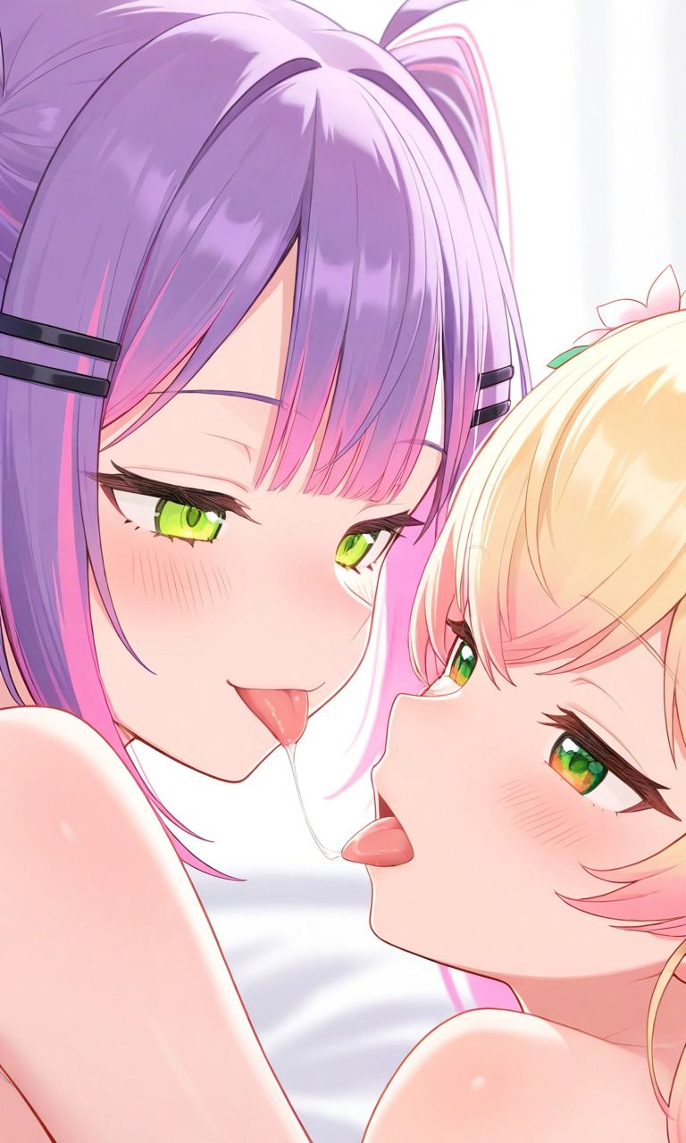 桃◯ねねと常◯トワ ねねトワ百合えっち 画像6