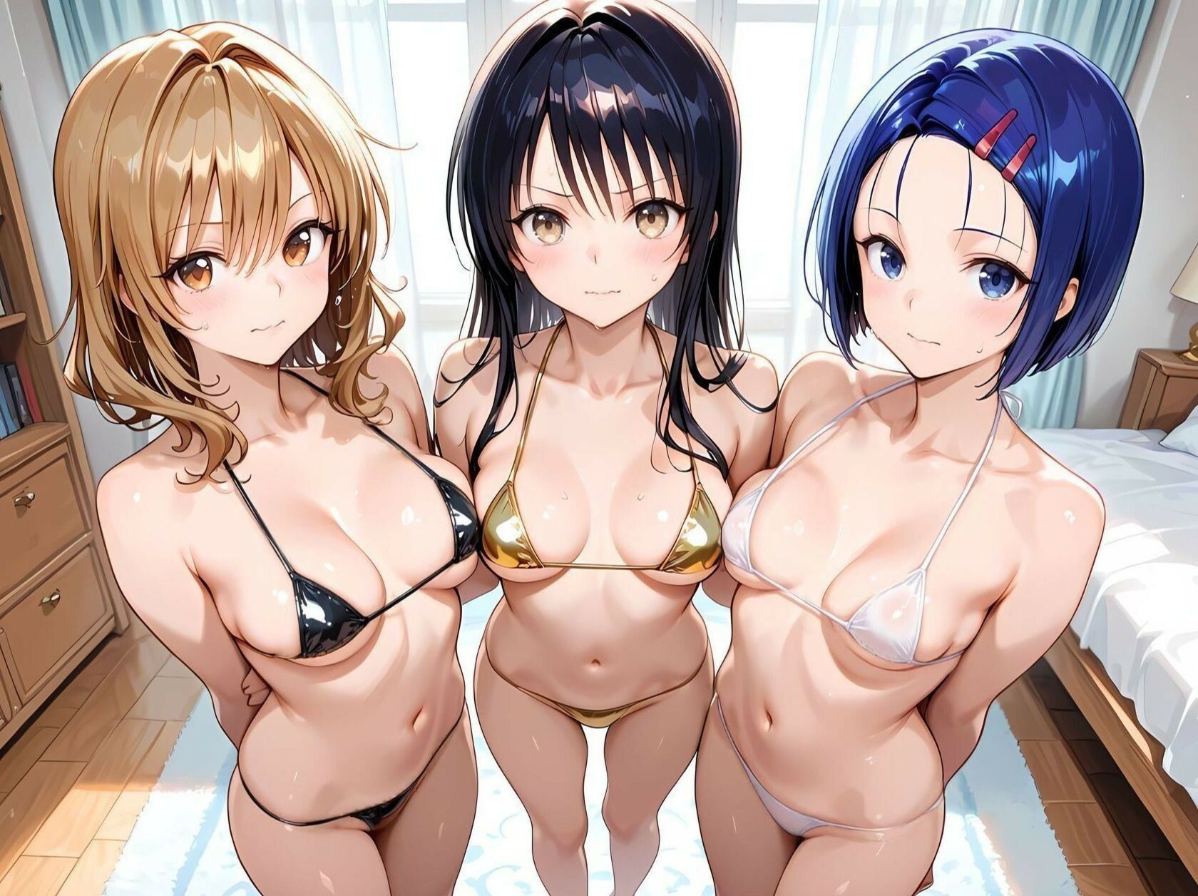 こすぷれくらぶ - 西●寺春菜 - 古●川唯 - 籾●里紗篇【T●Loveる】 画像1