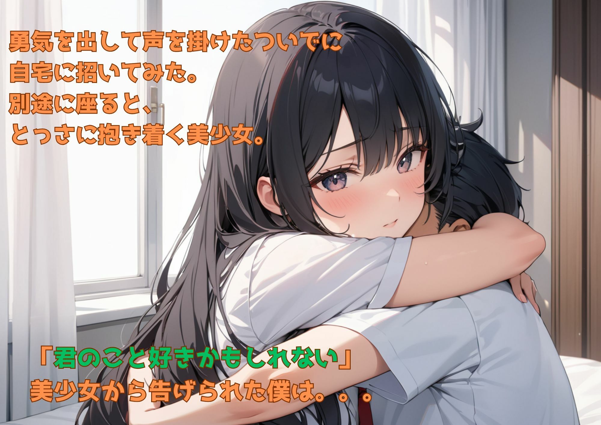 清楚な美少女なのに裏ではま〇こを広げて喘ぐビッチだった件 画像3