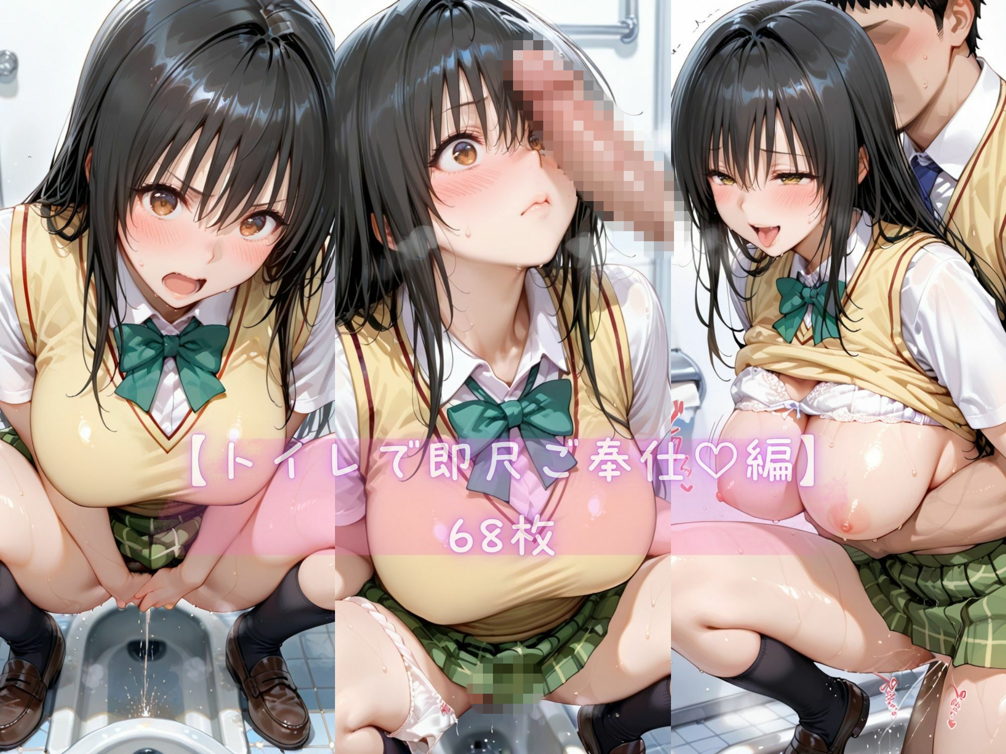 【無料エロ漫画】d_749093 あま恋ユートピア 古●川 唯 学校編(あっぷるぱい)