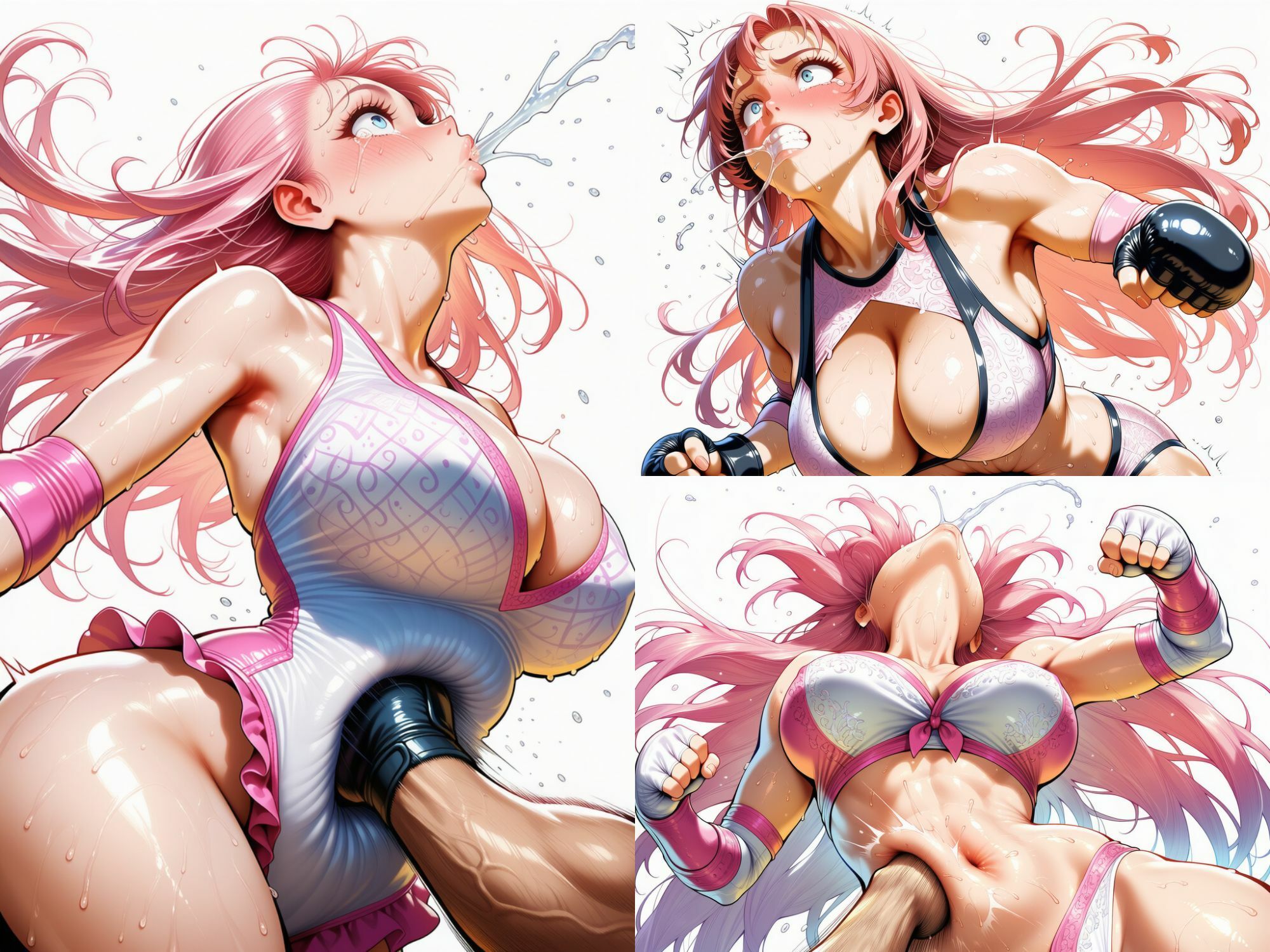 腹パンオンリー 〜ピンク髪アイドル星宮一花の悶絶崩壊〜 画像8