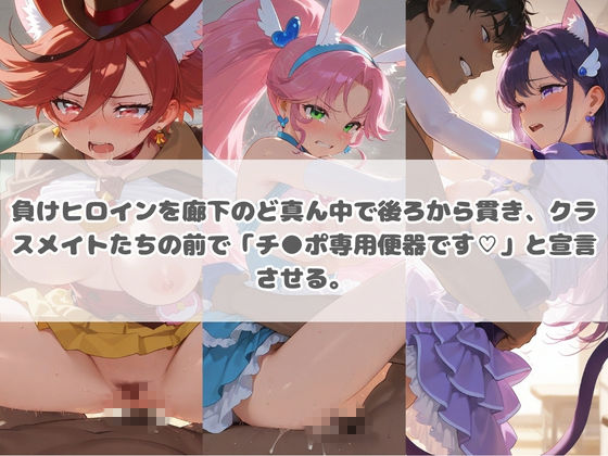 負けヒロインが敗北堕ちして俺のチ●ポ専用便器になった結果 プ〇キュア 8_0