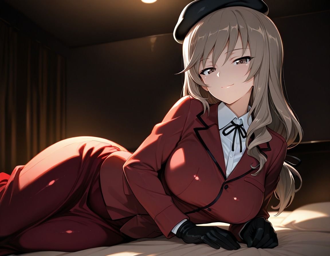 【ガールズ＆パンツァー】家元・人妻 島田千代が若い男の子を分からせようとしたら、逆に分からせられちゃう話 画像1