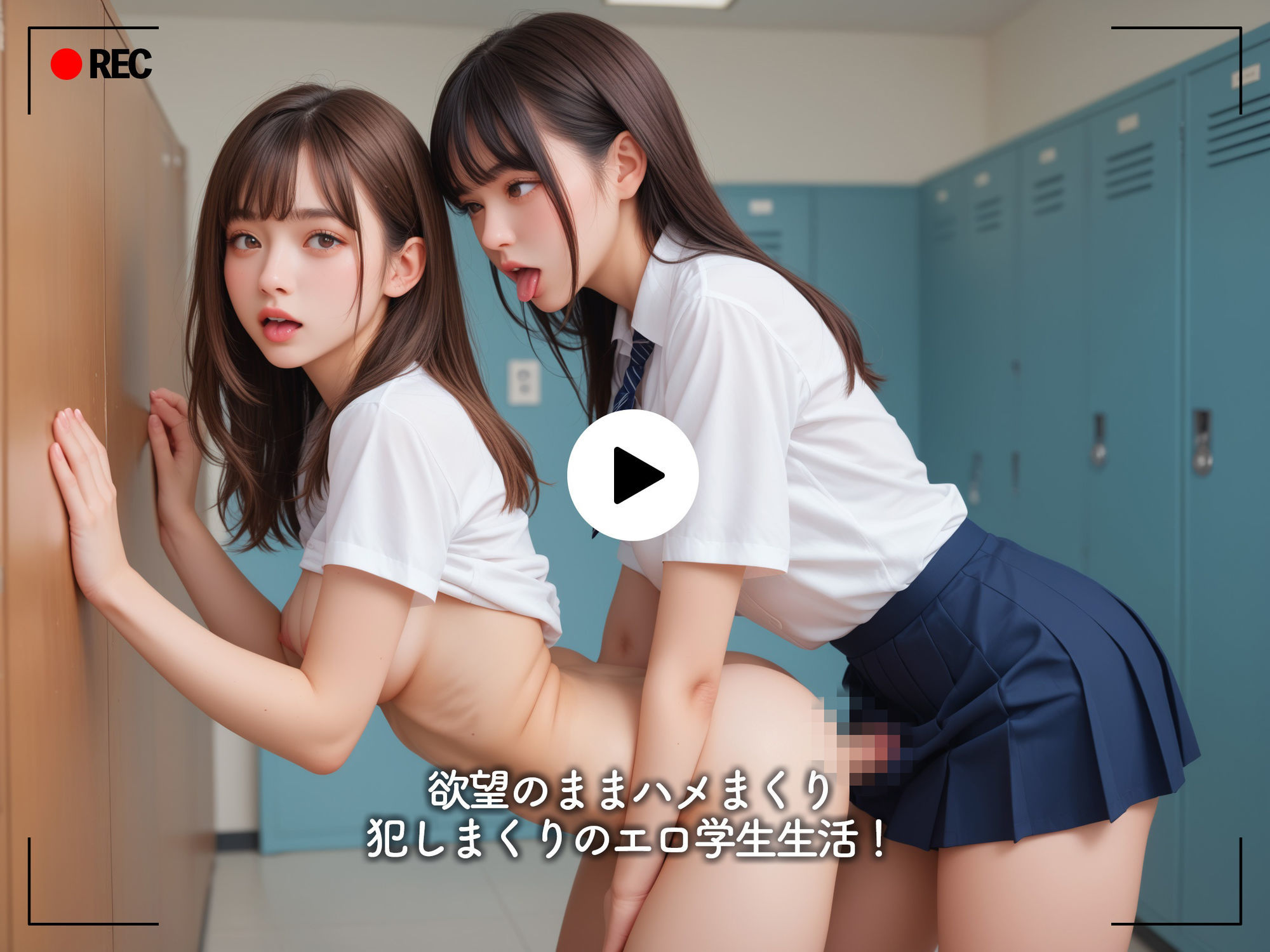 ふたなりちんぽで犯して犯●れて！ふたなりちゃんのハメまくり学生性活 画像4