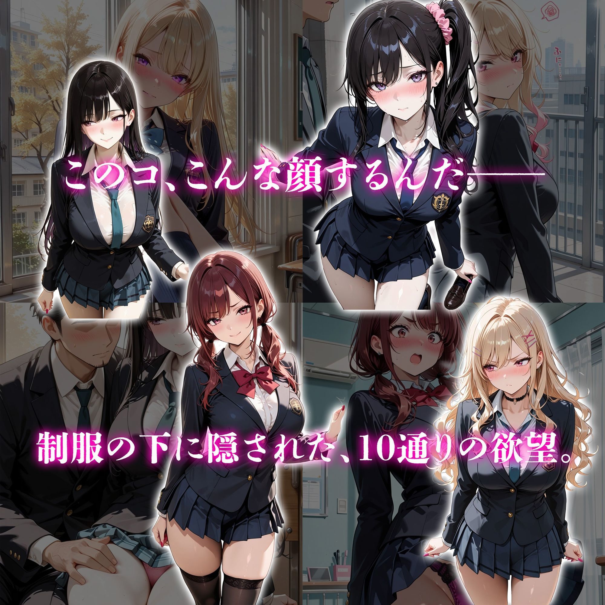 ギャルJK達を欲望のままに  射精し放題の濃厚女学園 画像4