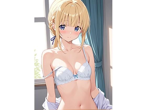 金髪碧眼のアニメ美少女CG集