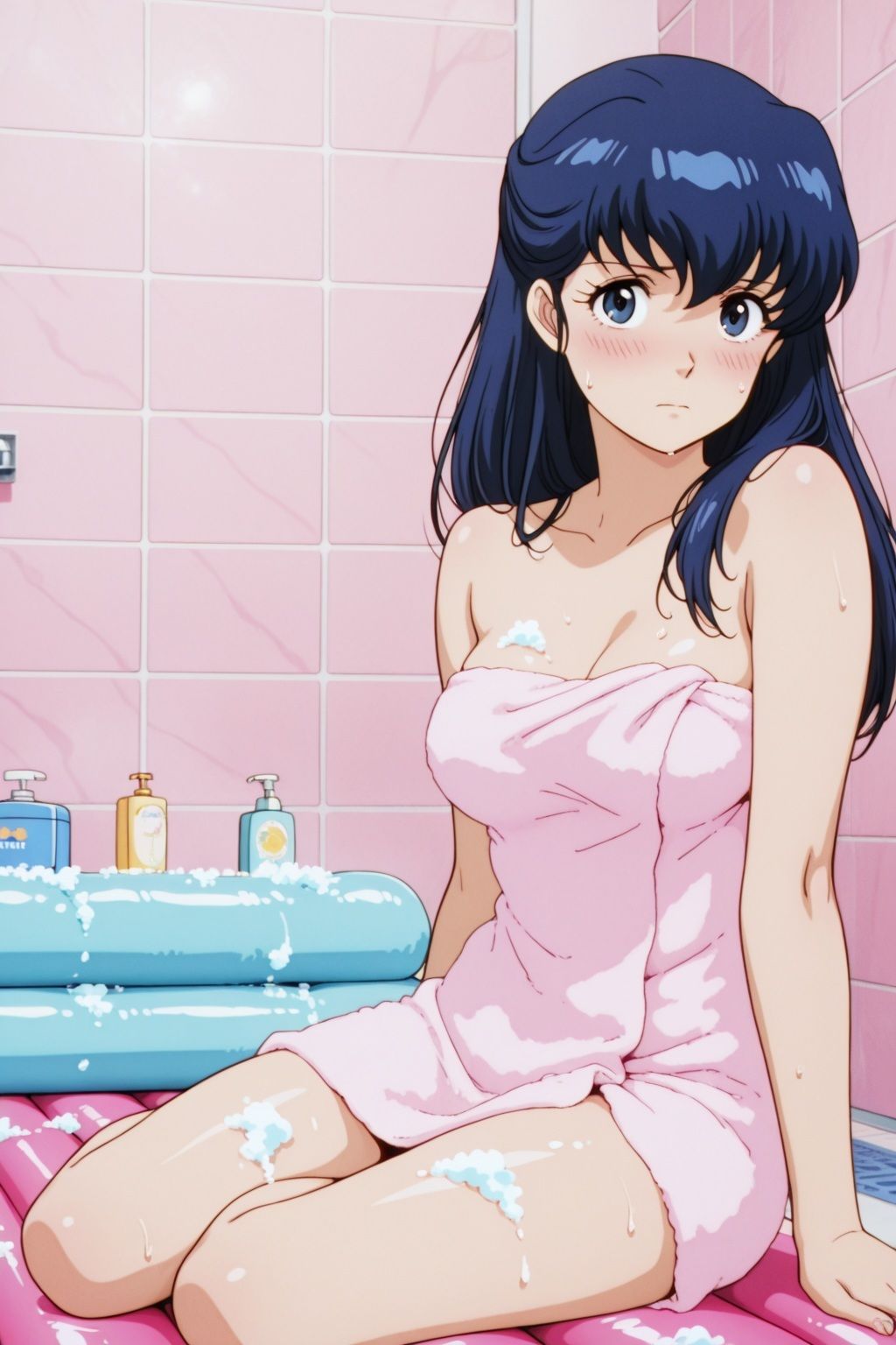 本日初出勤！中出しソープに堕ちた未亡人響子 画像3