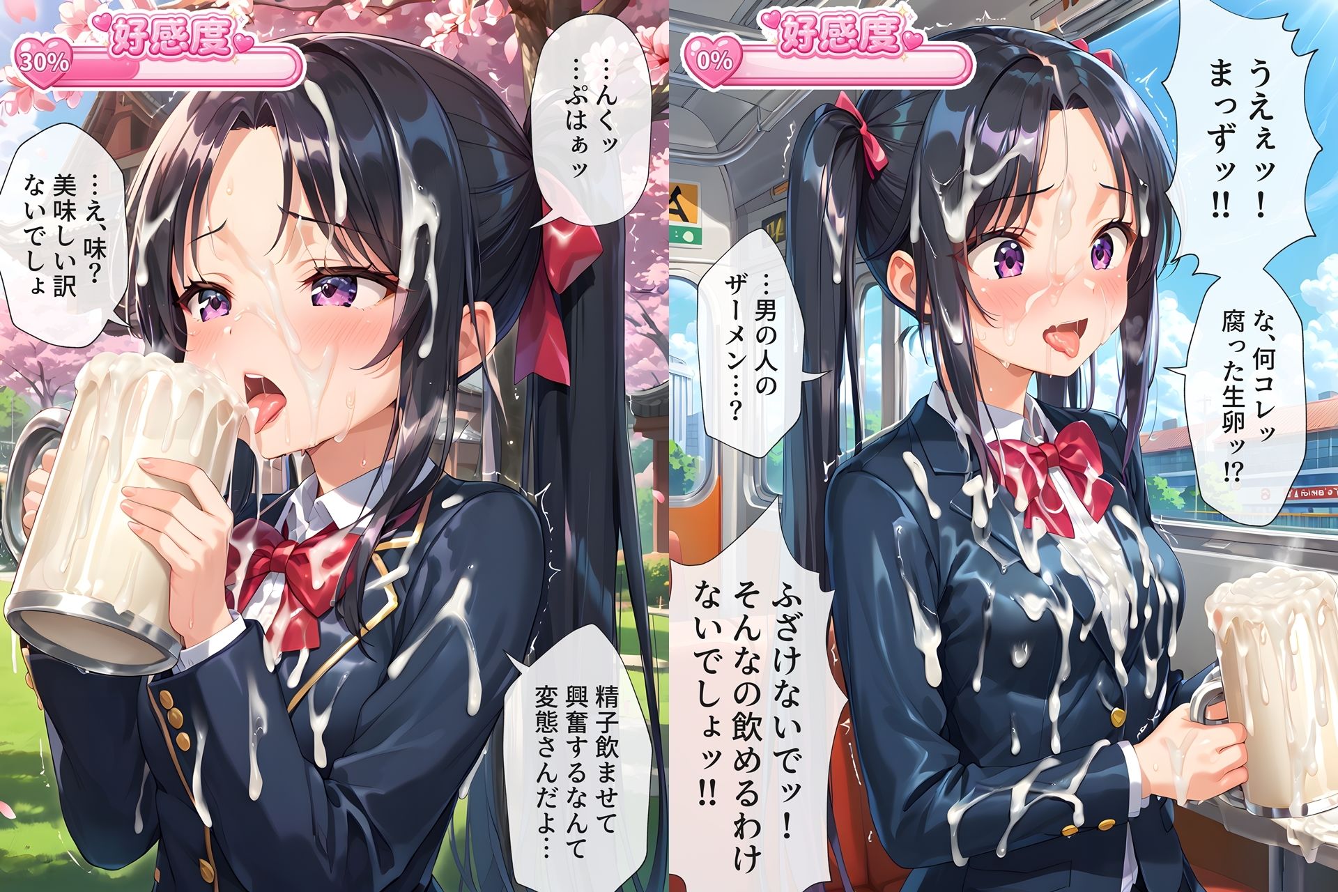 ザーメンジョッキのことが段々好きになっちゃう女の子たち 画像5