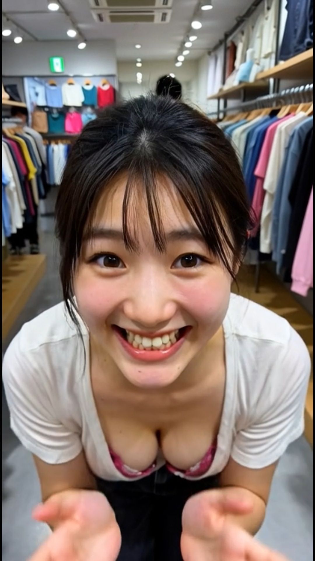 はたらく女性 OL ハプニング 新入社員 盗撮 パンチラ ブラチラ パンティ 職場 ナース 歯科助手 スチュワーデス サンプル4