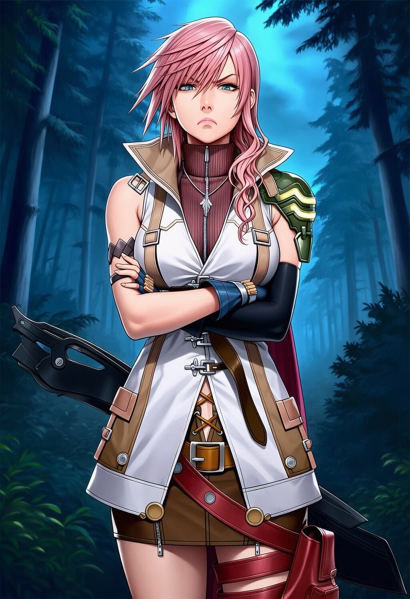 ライトニング（FF） vs ぬるぬる触手【苗床編】 画像1