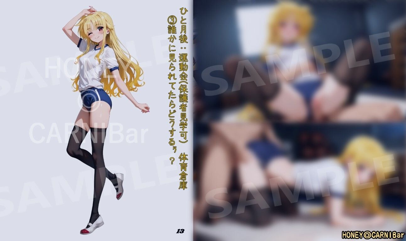 同棲してる淫癒なギャルタロッサちゃんの健全発育見守り記録 サンプル3