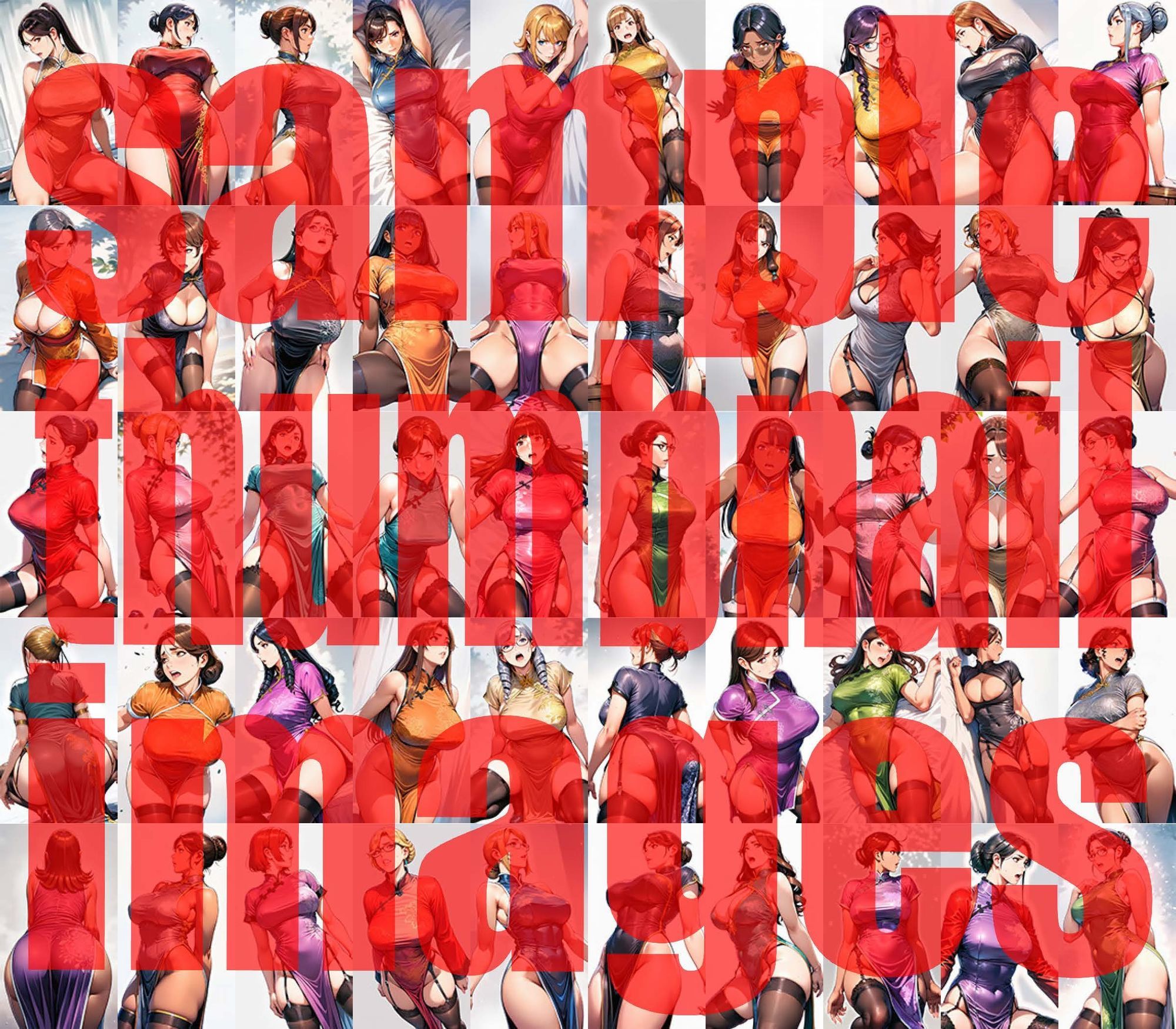 人妻チャイナドレスコレクション 画像8