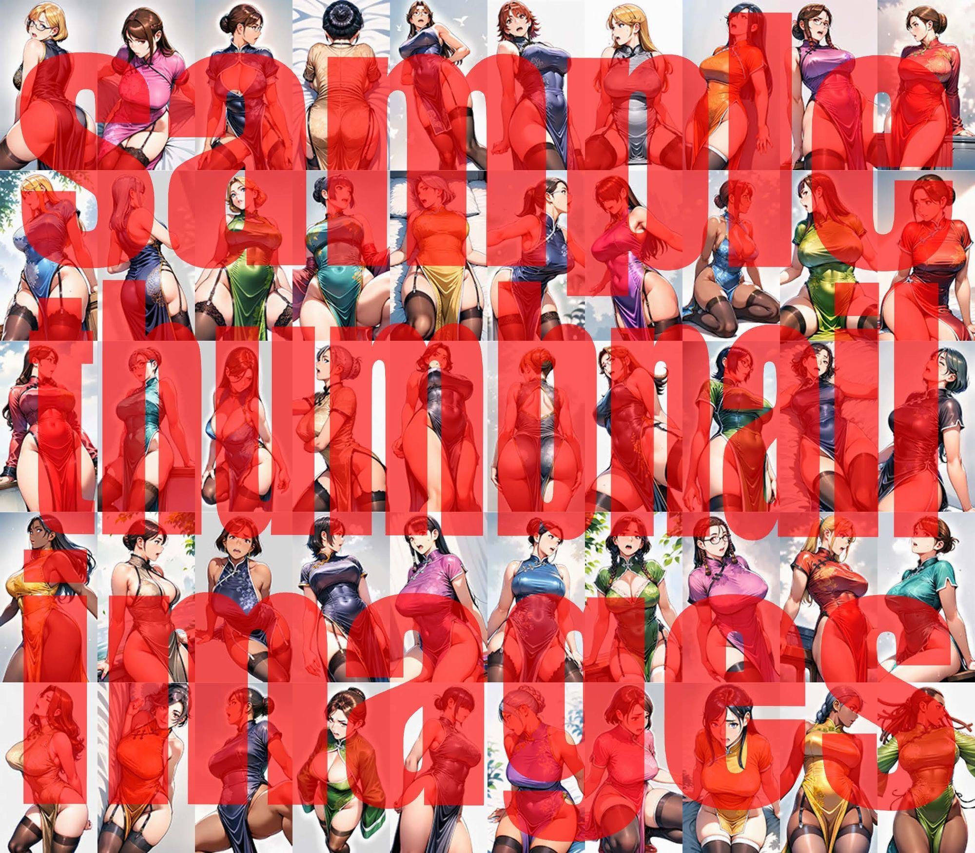 人妻チャイナドレスコレクション 画像9