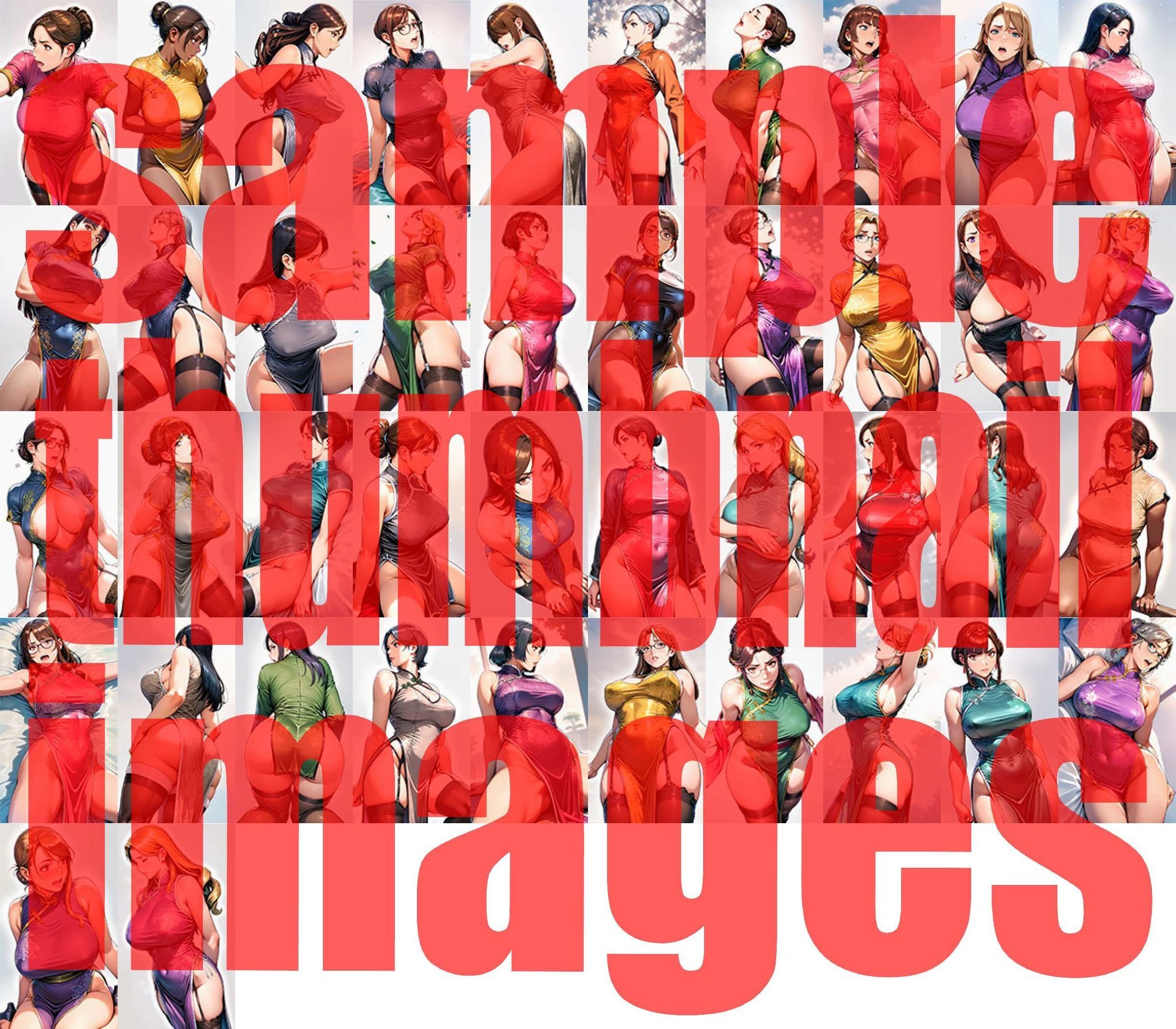 人妻チャイナドレスコレクション 画像10