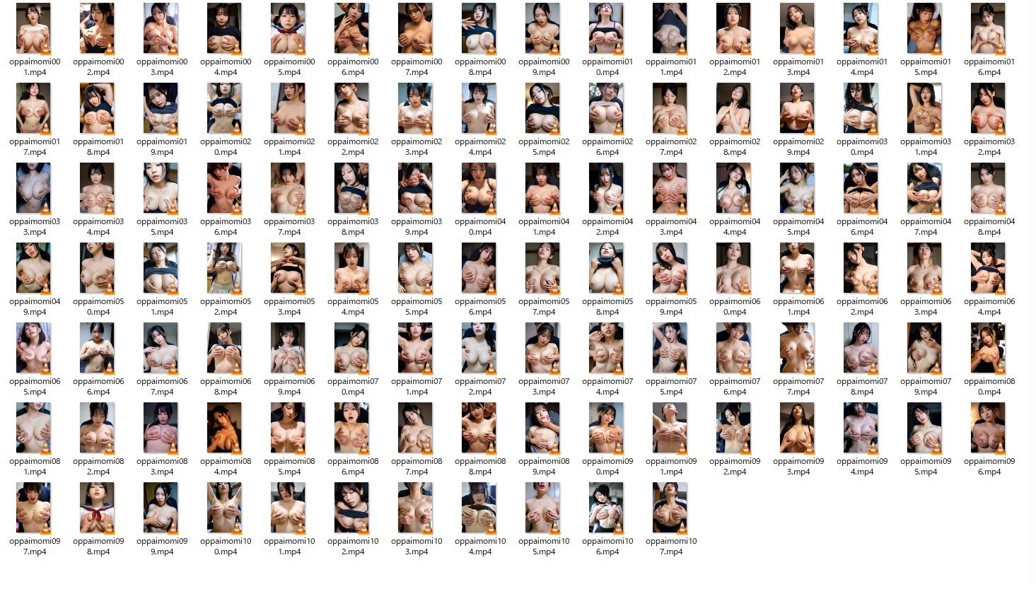 美女のおっぱいモミモミ集 美女ぱい100人分編 画像1