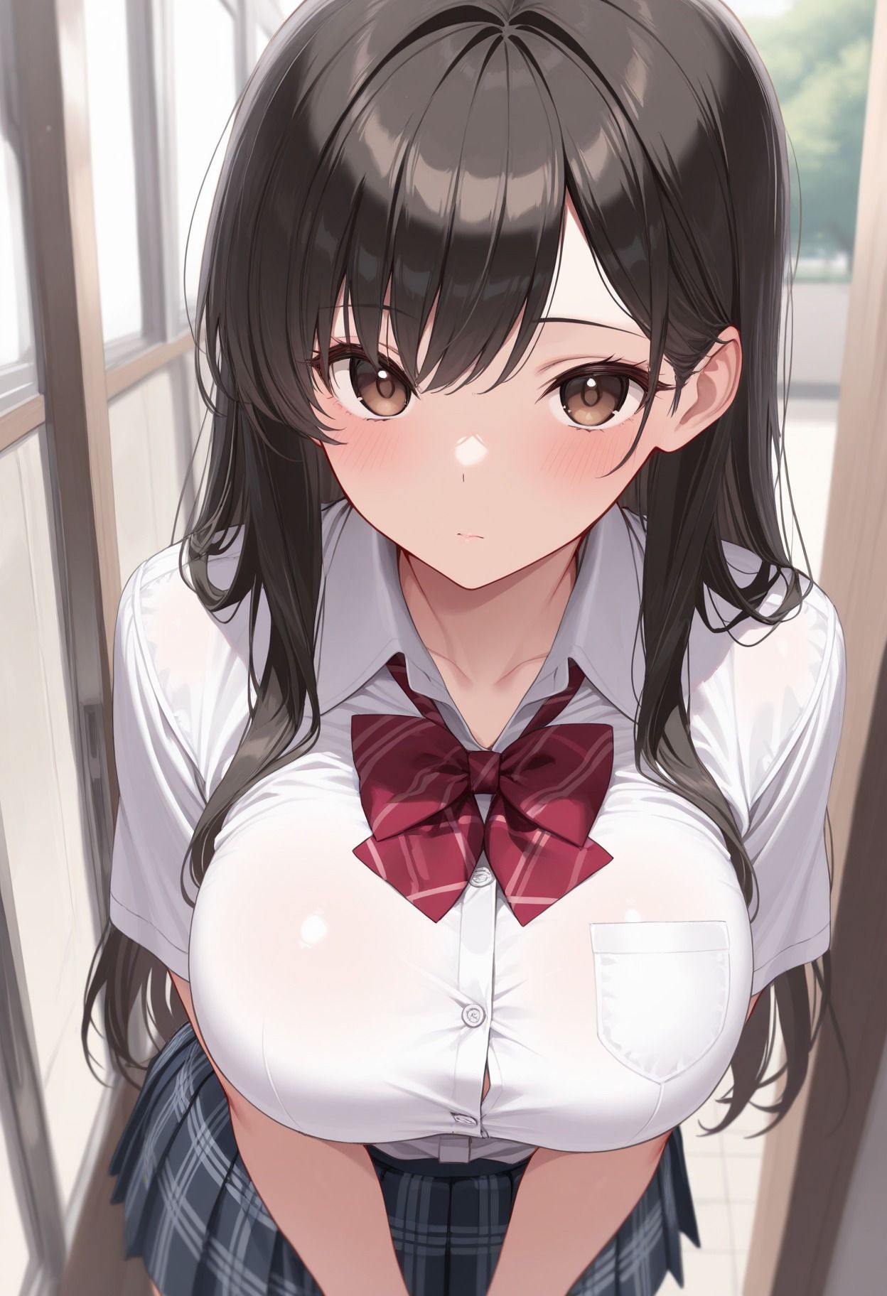 清楚JK 先輩の種付けで妊娠するまで完全堕ち 画像1