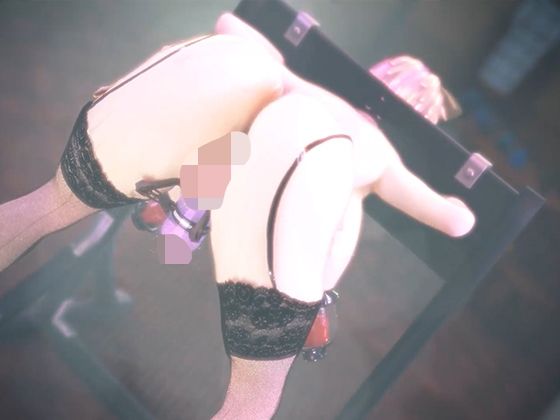 巨大ふたなり猫娘アクメ乳首責め〜激かわ爆乳猫娘を拘束して高速乳首オナホ責めでメス堕ち射精〜 画像5