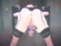 巨大ふたなり猫娘アクメ乳首責め〜激かわ爆乳猫娘を拘束して高速乳首オナホ責めでメス堕ち射精〜
