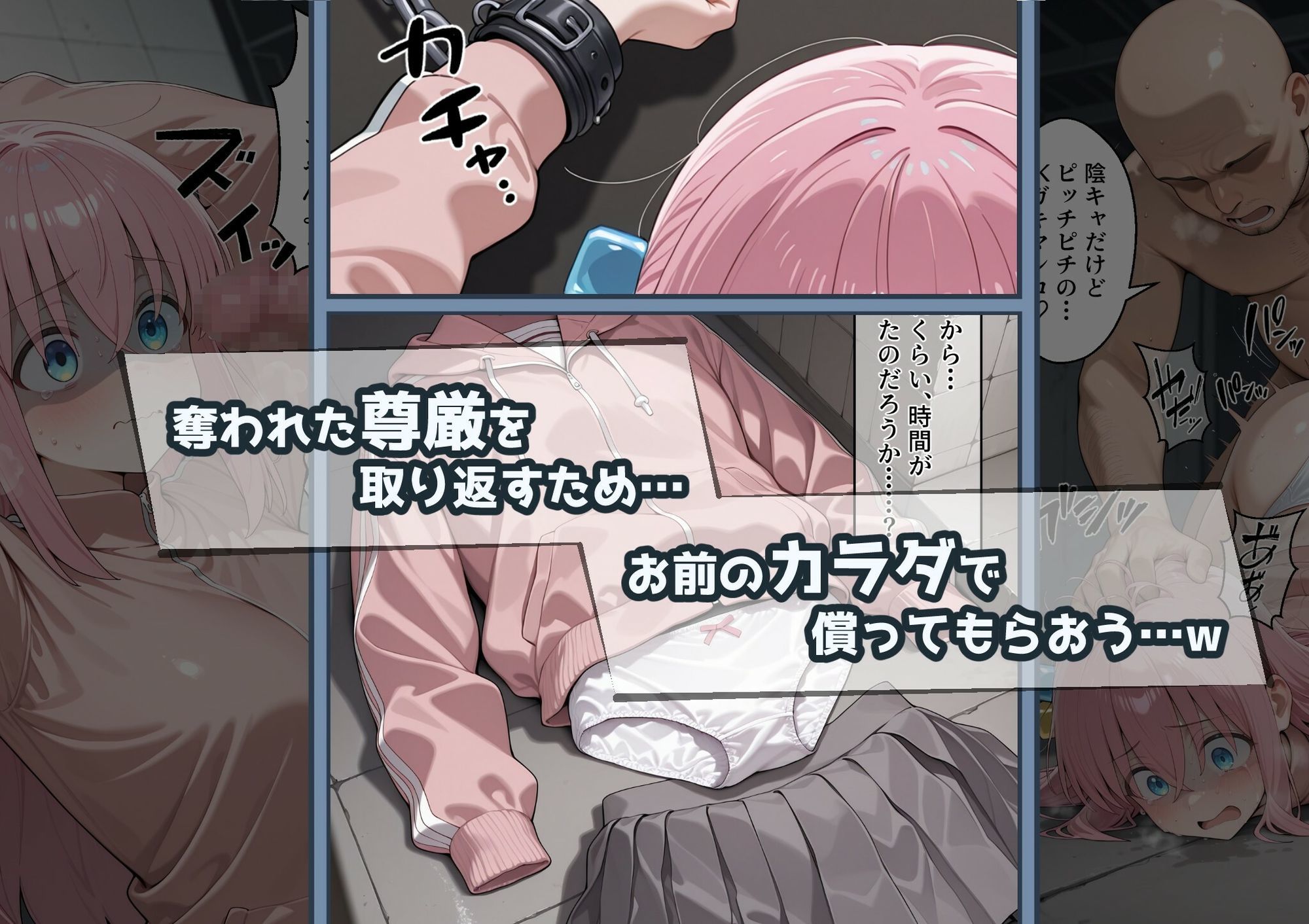 冴えないおじをザマァwしたら 拉致られてメス奴○にされました 【ぼっち・ざ・ろっく！ 後藤ひ〇り編】 サンプル4