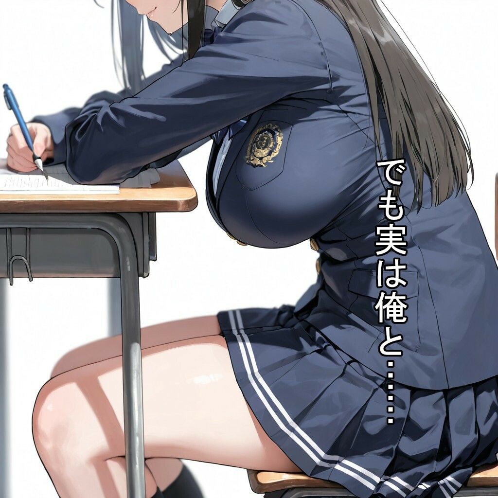 【制服】高嶺の花と過ごすナイショの時間 画像2