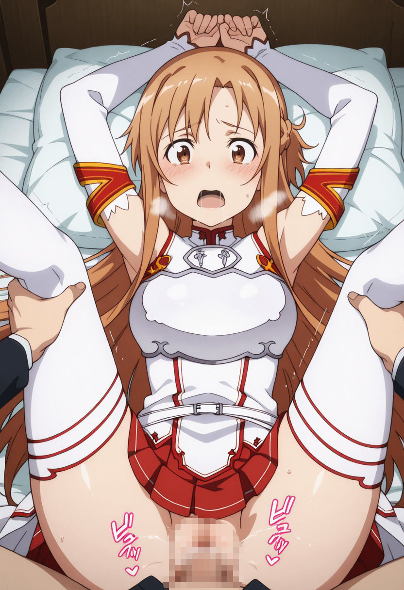 敗北ヒロイン！チンポに負けたアスナ！【豪華CG300枚収録】 画像4