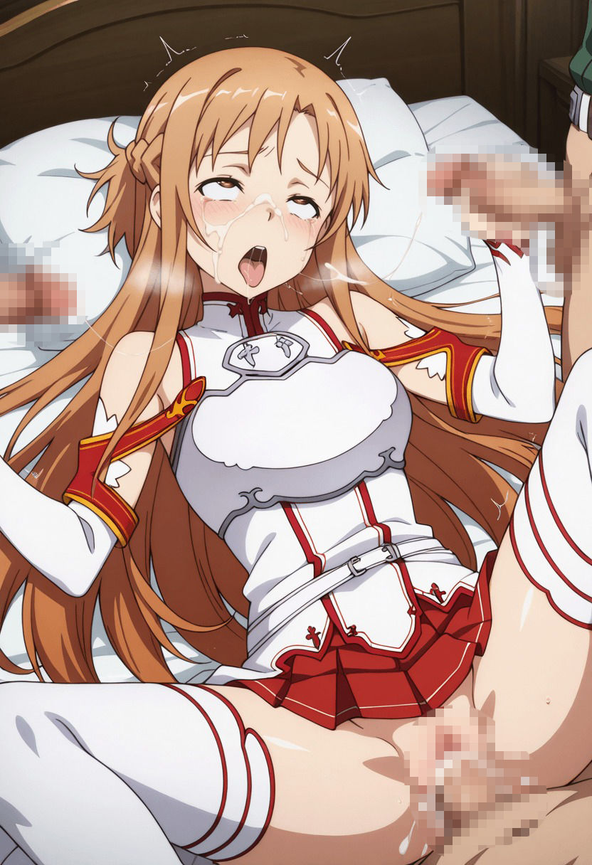 敗北ヒロイン！チンポに負けたアスナ！【豪華CG300枚収録】 画像9