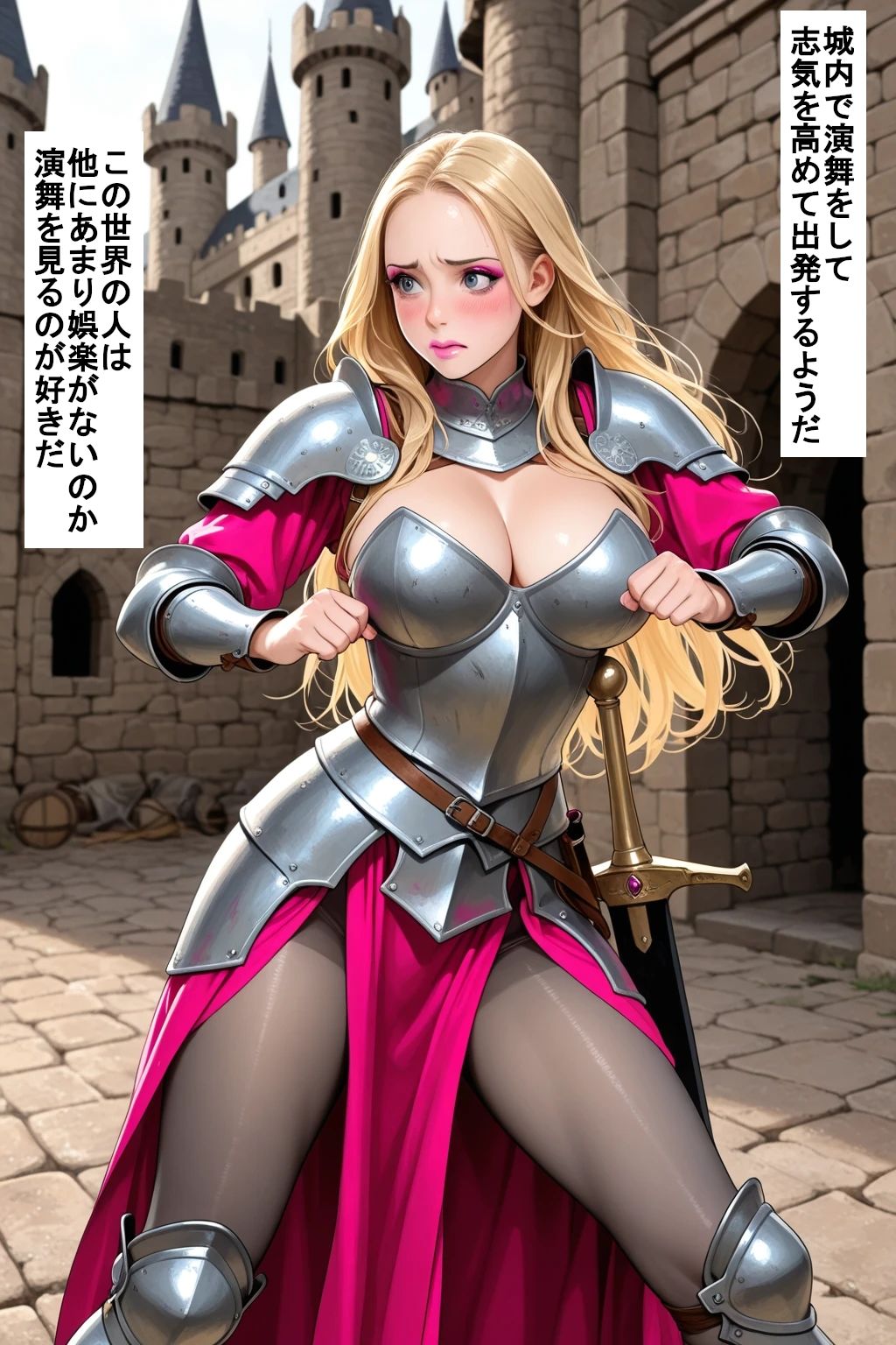 ふたなりファンタジー（ストーリー付） 男の娘の僕は勇者として異世界に転生して伝説になった サンプル3