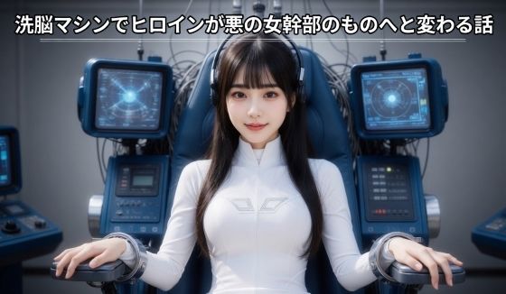洗脳マシンでヒロインが悪の女幹部のものへと変わる話【悪堕ち研究員】