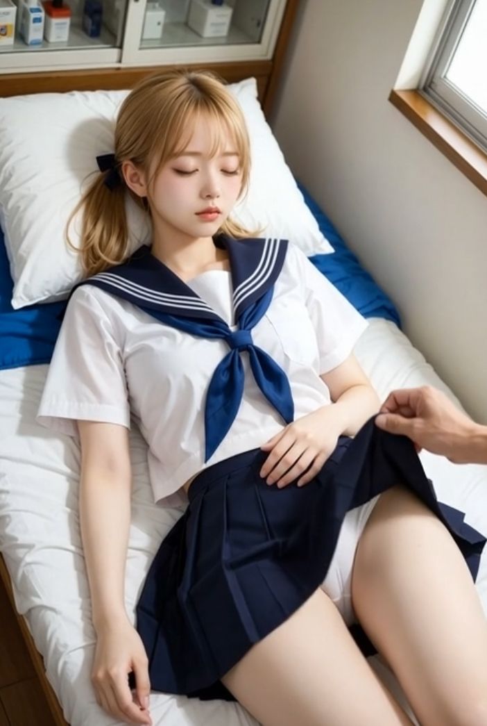 制服動画 vol.1 保健室スカートめくり編 画像2