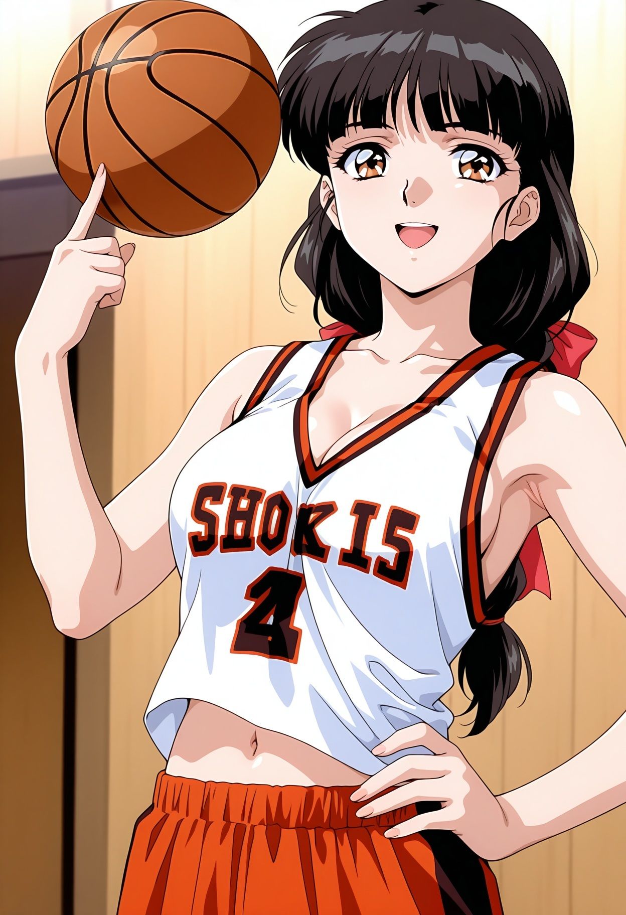 旧校舎のクールビューティー 画像1