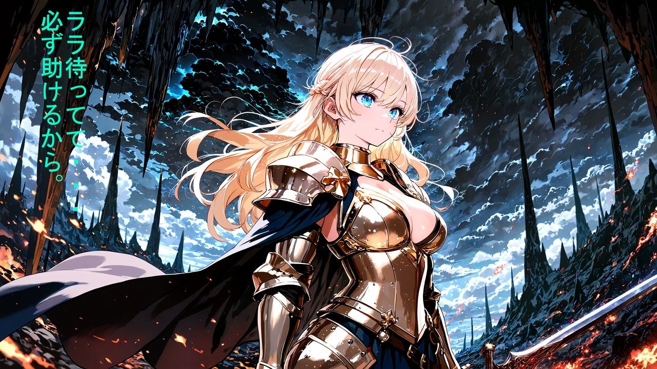 女騎士リリス 1 -ゴブリンの凌●- サンプル1