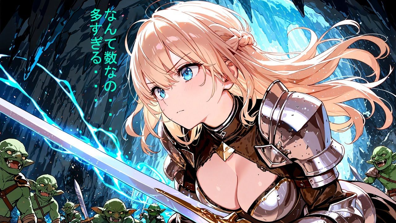 女騎士リリス 1 -ゴブリンの凌●- サンプル2