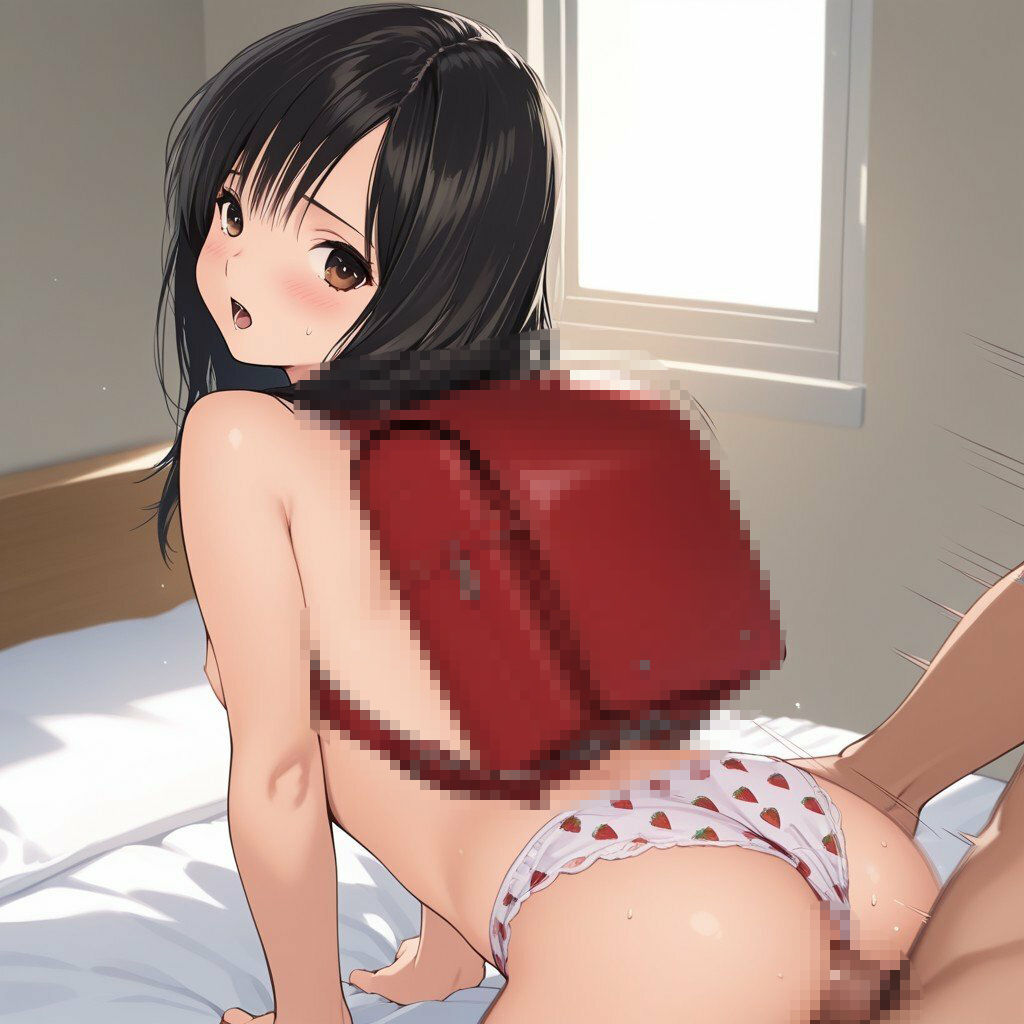 J〇綾の裸ラ○ドセル 画像7